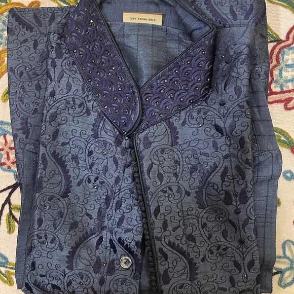 Manyavar Men's Kurta Pyjama size L/40 - Picture 5 of 6